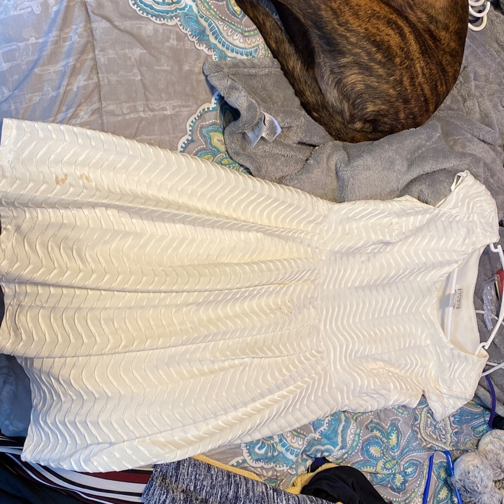 white dress